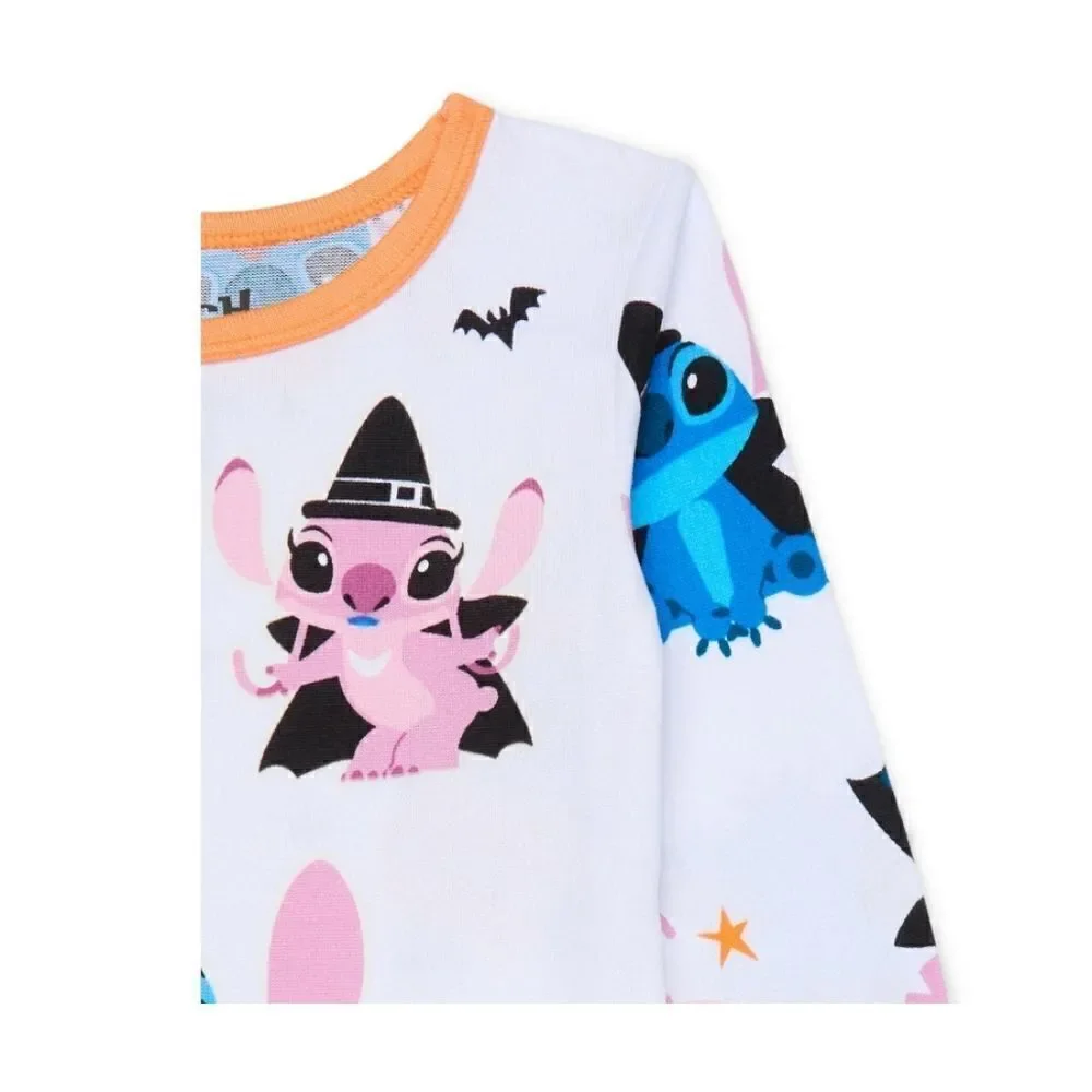 Lilo & Stitch Girls Halloween Snug Fit Pajama Set, 2-Piece